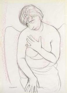 Felice Casorati - Studio Per Angelo