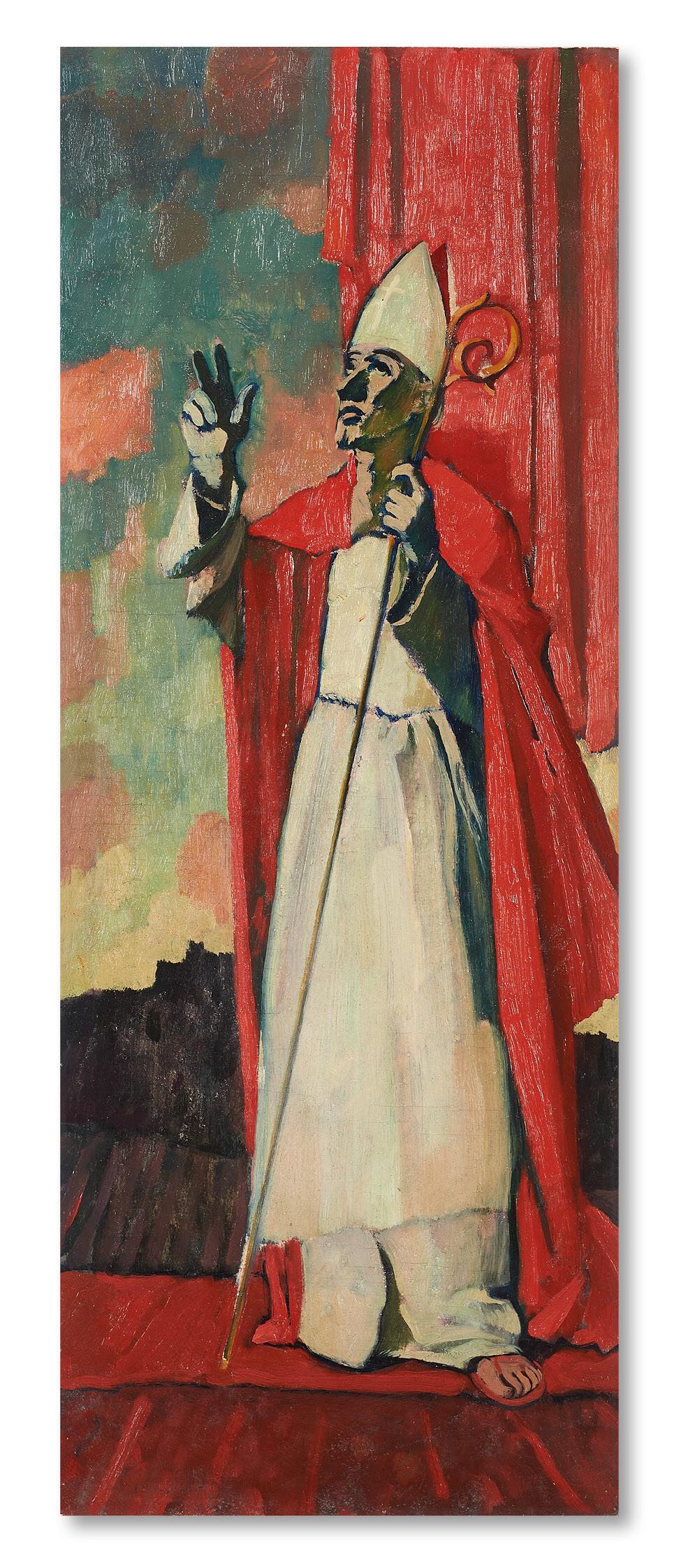 Felice Casorati - Studio per Sant\'Eusebio