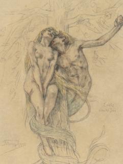 Felicién Rops - Eritis similes Deo