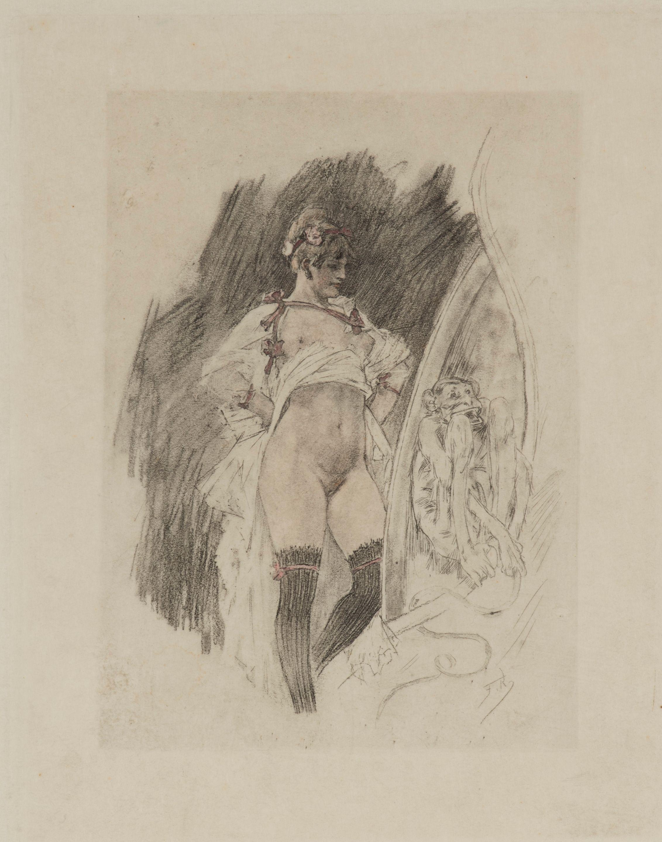 Felicien Rops - Impudence