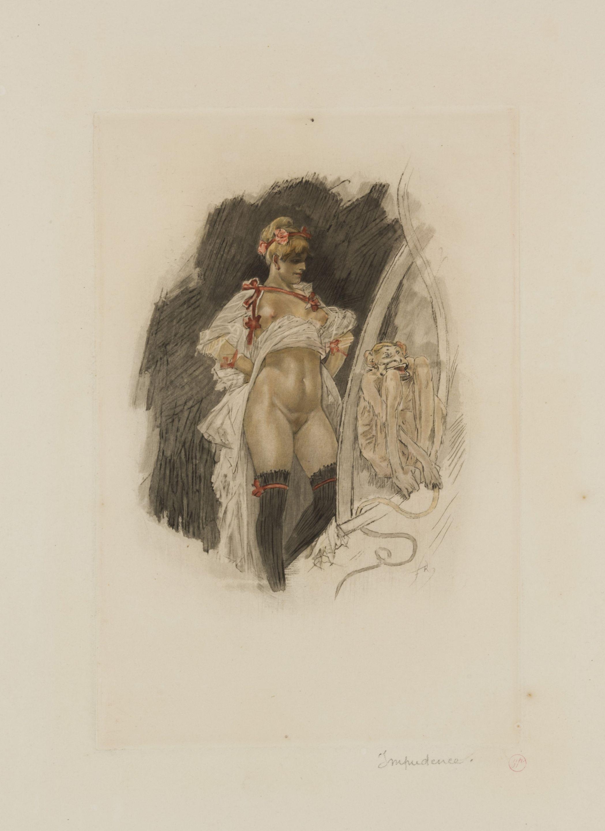 Felicien Rops - Impudence