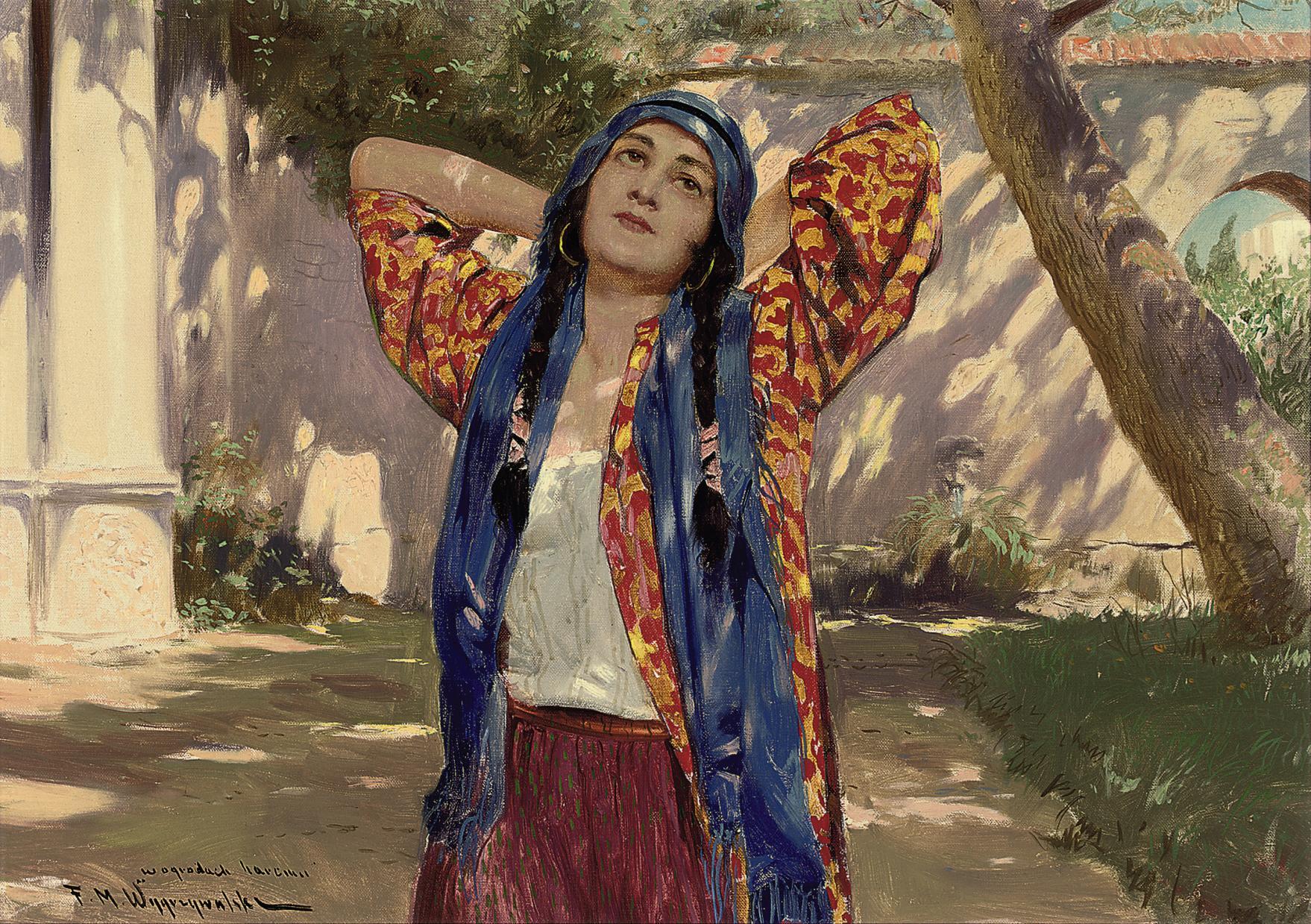 Feliks Michal Wygrzywalski - Wogrodach harem