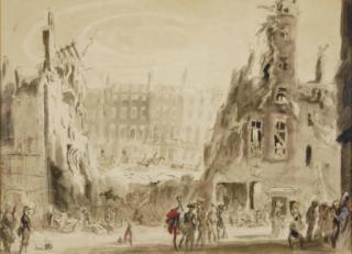 Feliks Topolski - Curzon Street, London