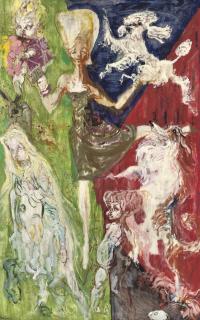 Feliks Topolski - Elegant parade