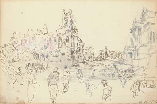 Feliks Topolski - The Blitz