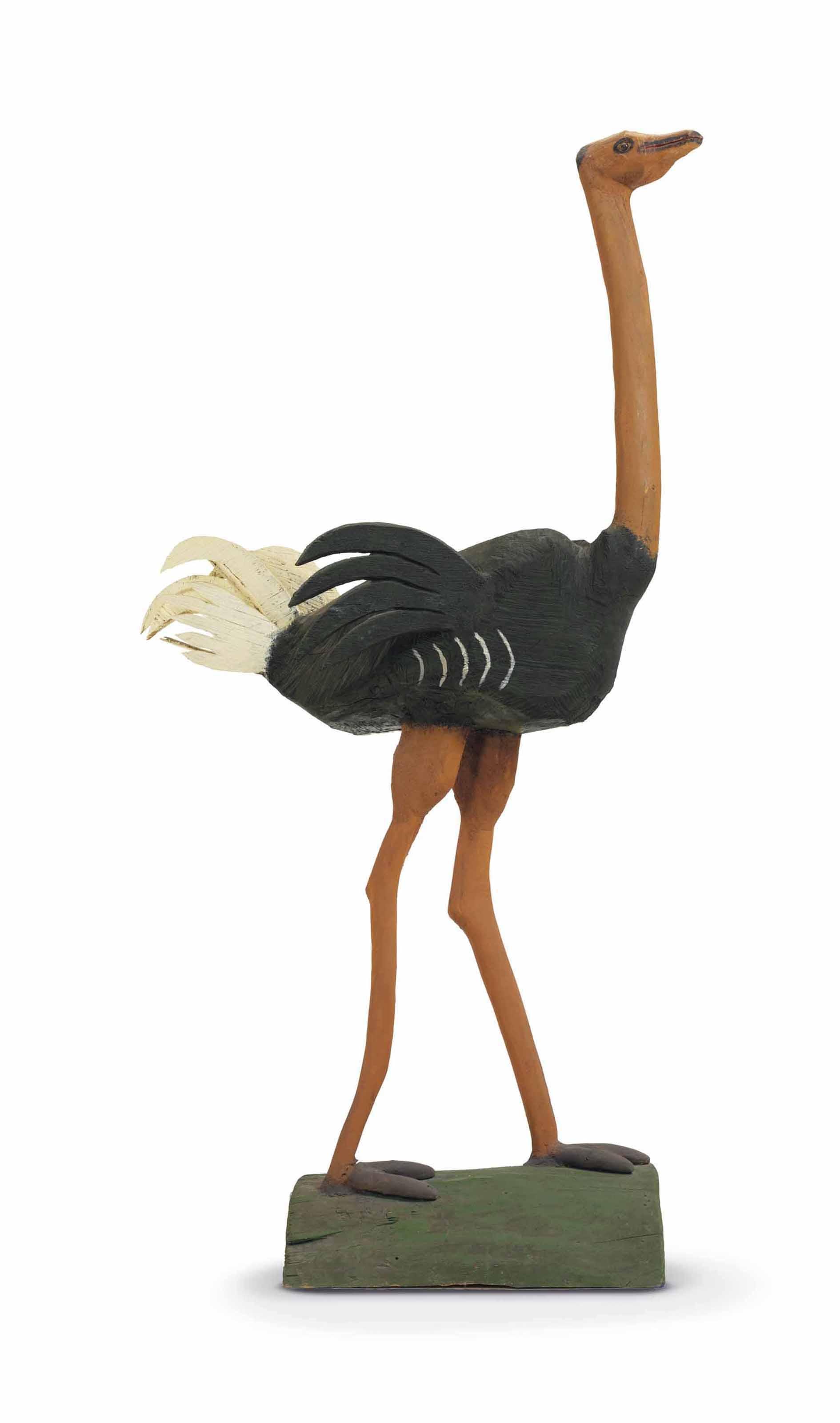 Felipe Benito Archuleta - Ostrich, 1980