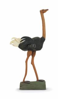 Felipe Benito Archuleta - Ostrich, 1980