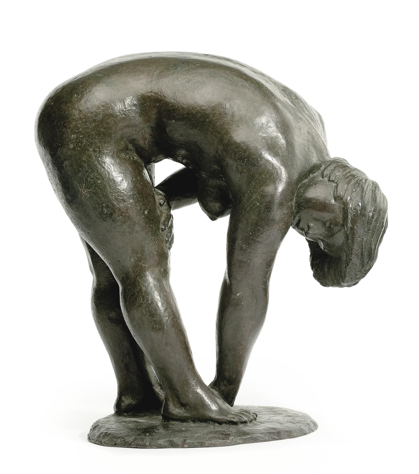 Felipe Castañeda - Bending Woman