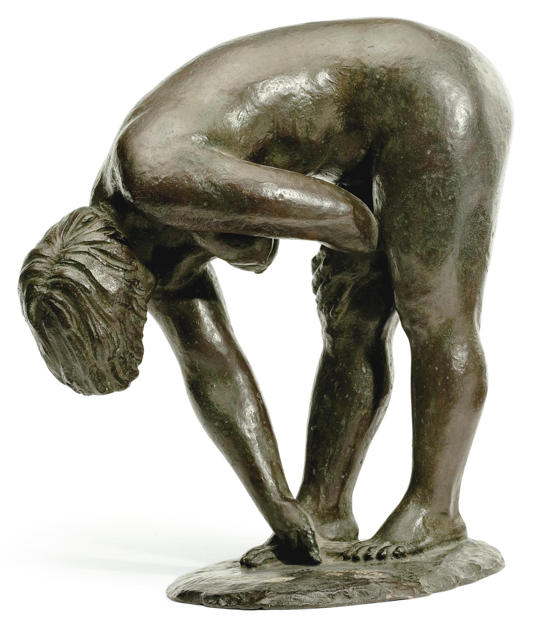 Felipe Castañeda - Bending Woman