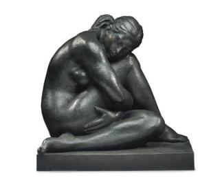 Felipe Castañeda - Desnudo reclinado