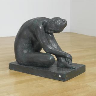 Felipe Castañeda - Kneeling Woman