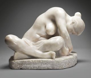 Felipe Castañeda - Seated Figure (Maternité)