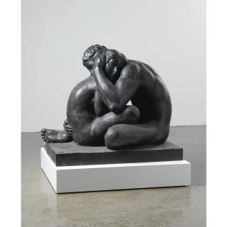 Felipe Castañeda - Untitled (Couple Embracing)