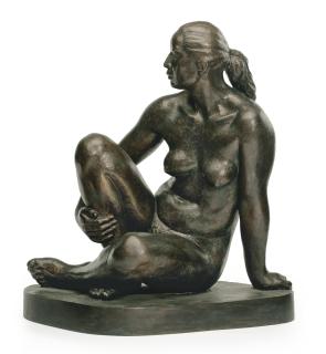 Felipe Castañeda - Woman Sitting