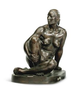 Felipe Castañeda - Woman Sitting