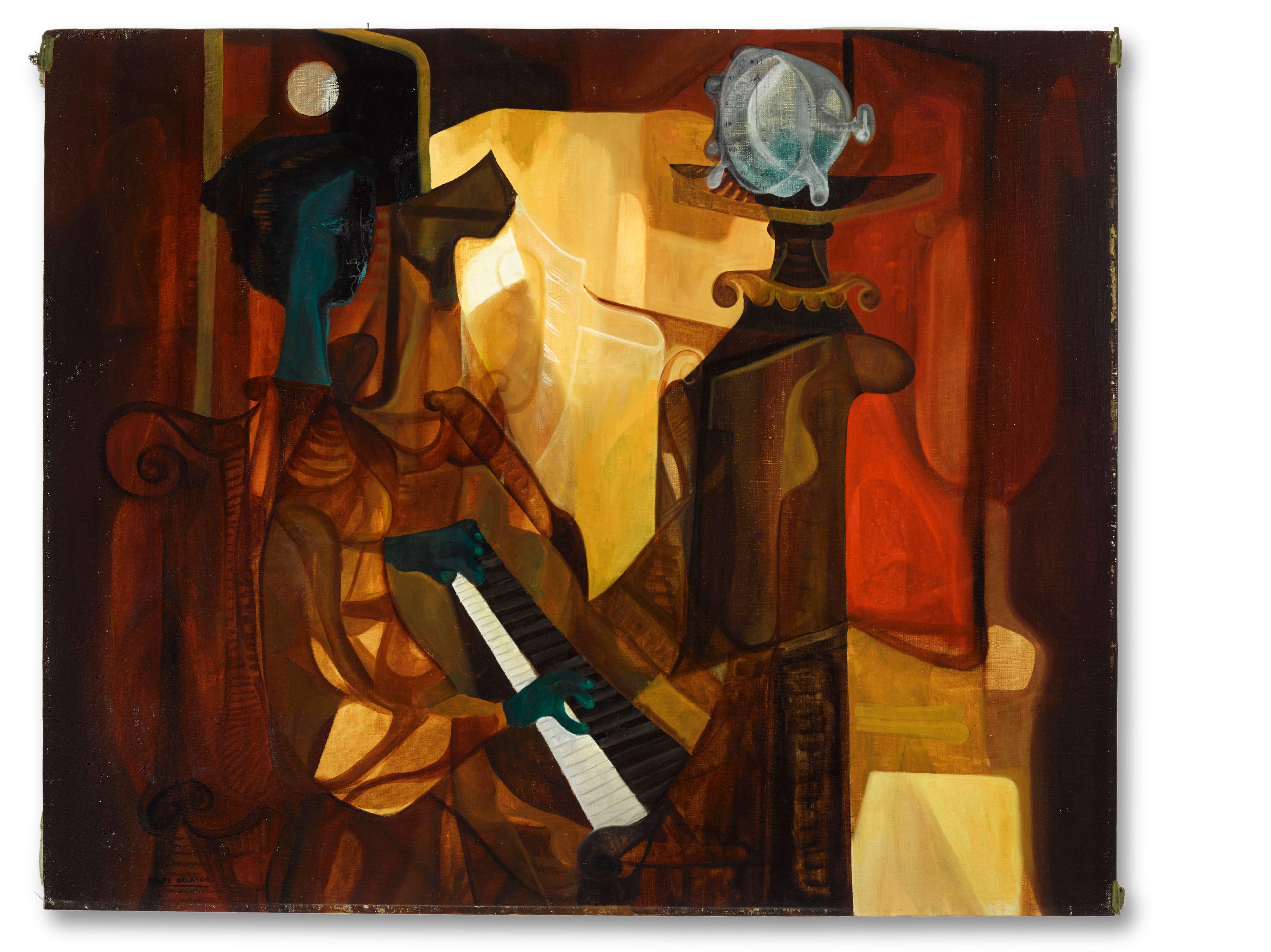 Felipe Orlando - Untitled (Music), circa 1956