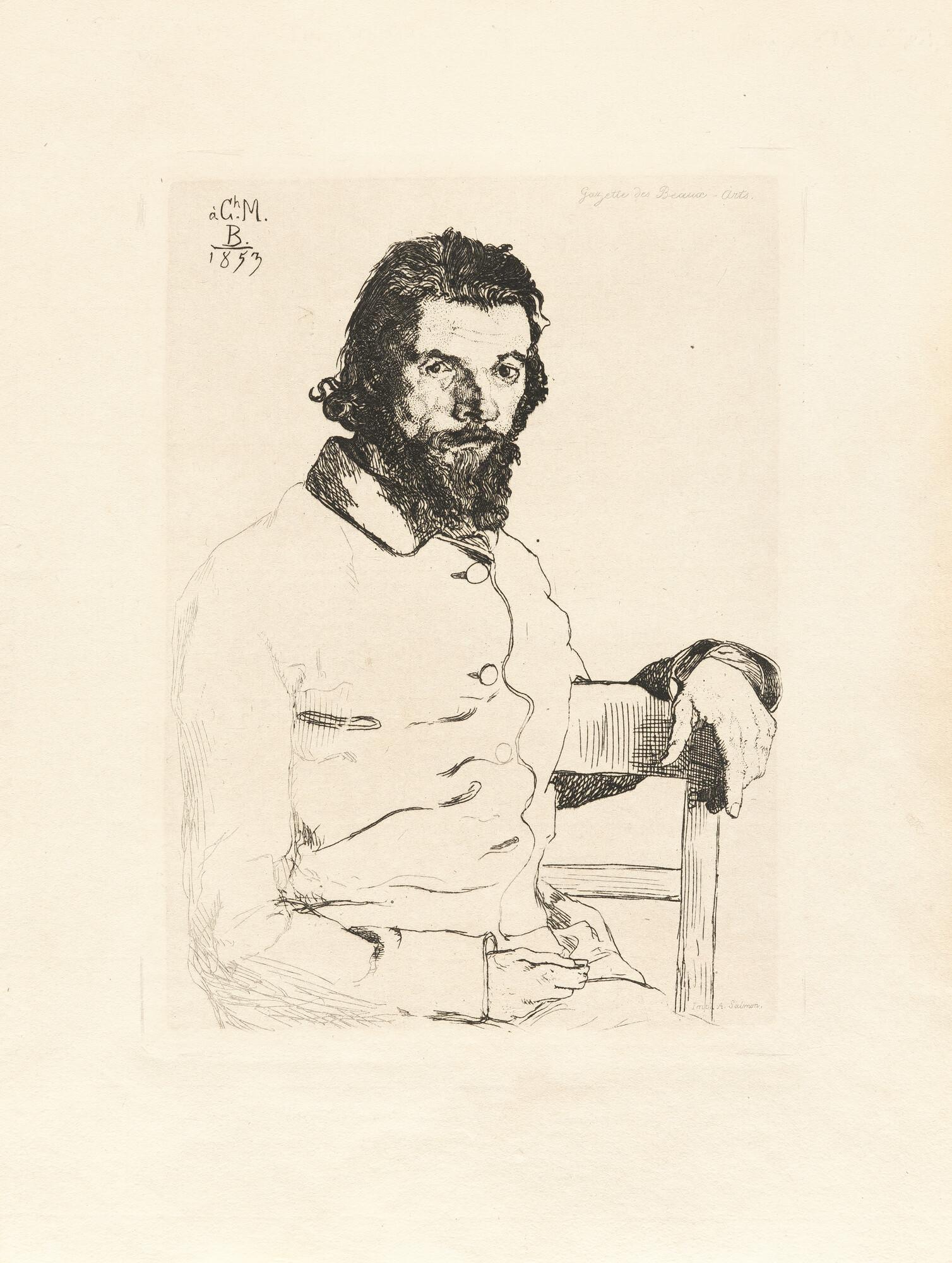 Félix Bracquemond - Charles Meryon