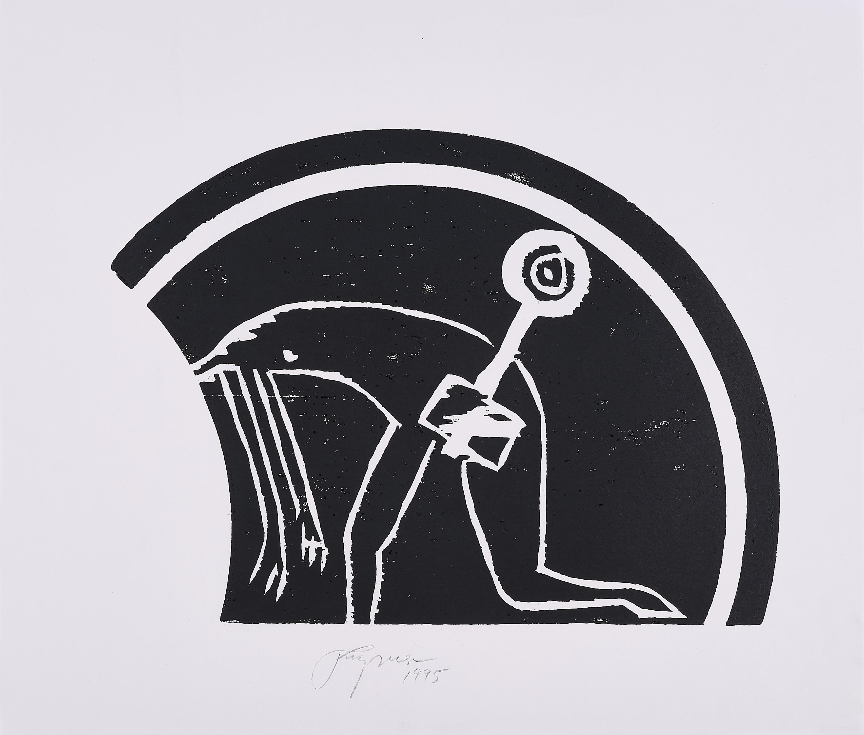 Felix Droese - f-Schlüssel im Holz (Aus: 6 Schlüssel im Holz).