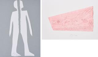 Felix Droese - Konvolut von 1 Multiple und 1 Radierung.