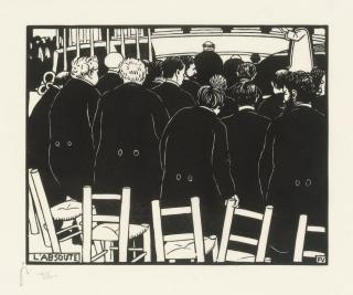 Félix Edouard Valloton - L\'Absoute (Valloton & Goerg 146 b.)