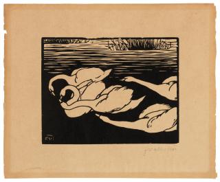 Félix Edouard Vallotton - Les Cygnes