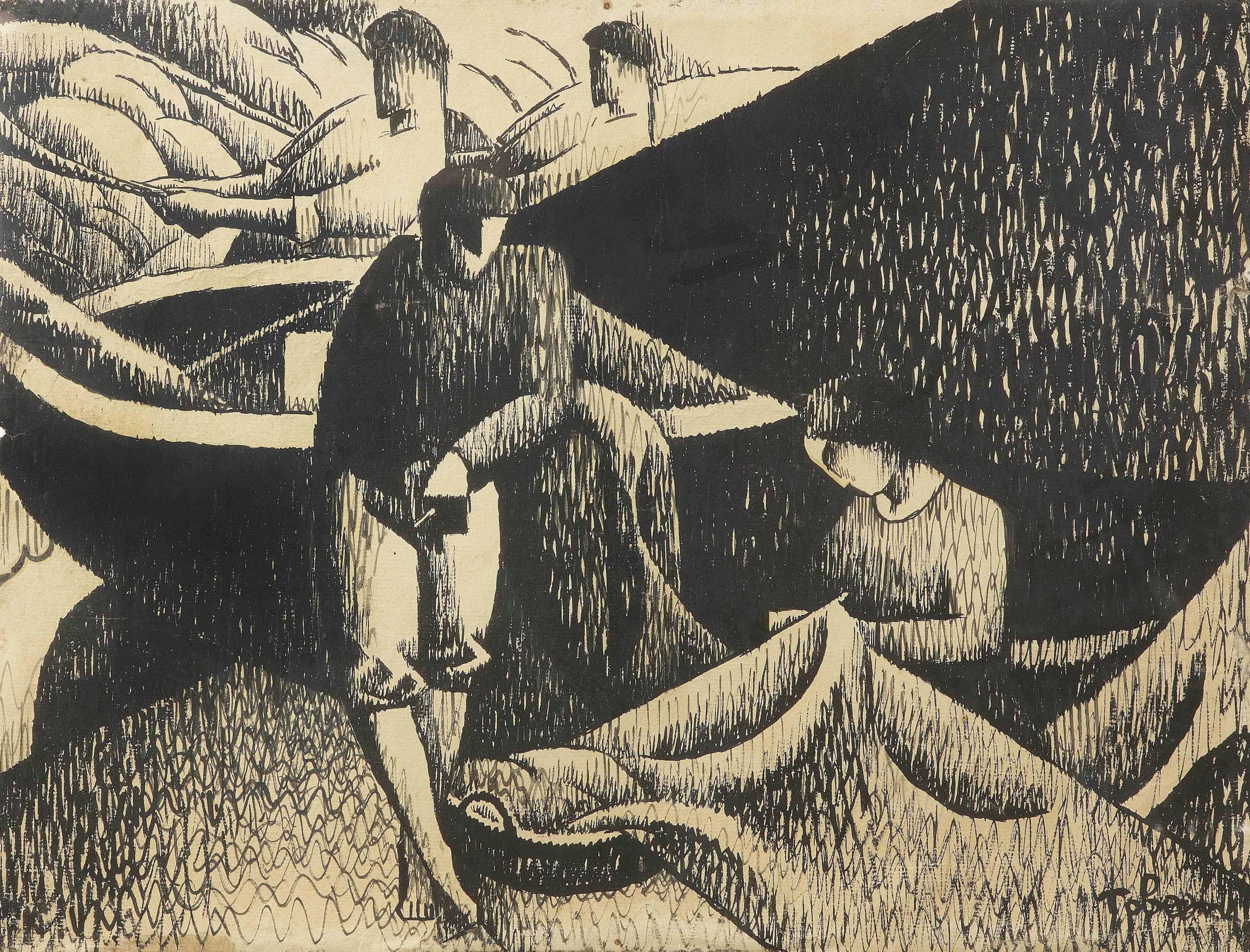 Félix Elie Tobeen - Le filet