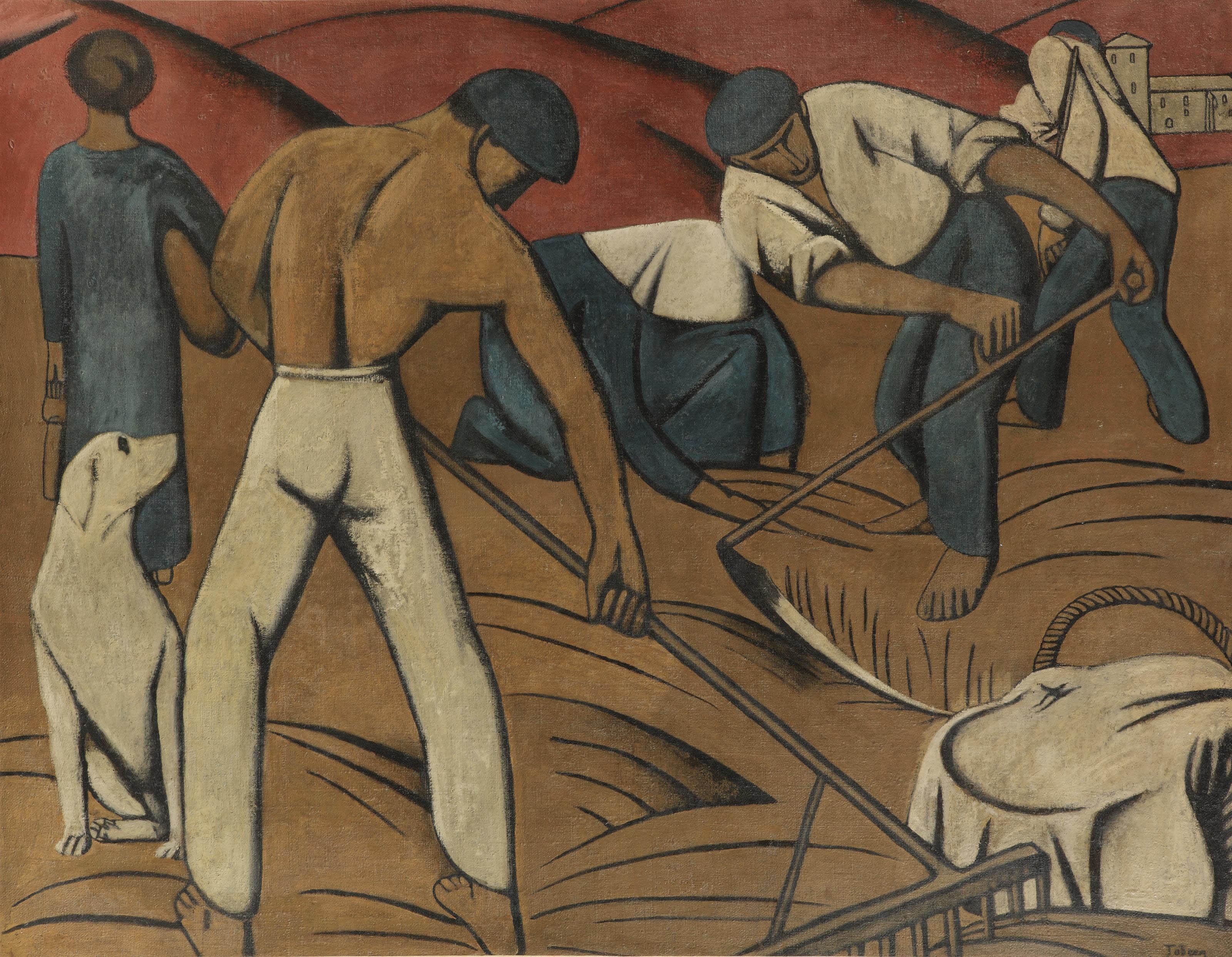 Félix Elie Tobeen - Les faucheurs