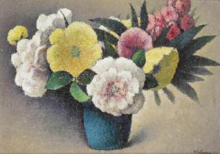 Félix Elie Tobeen - Nature morte aux fleurs