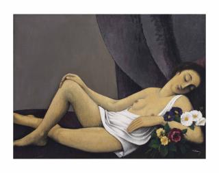 Félix Elie Tobeen - Nu allongé