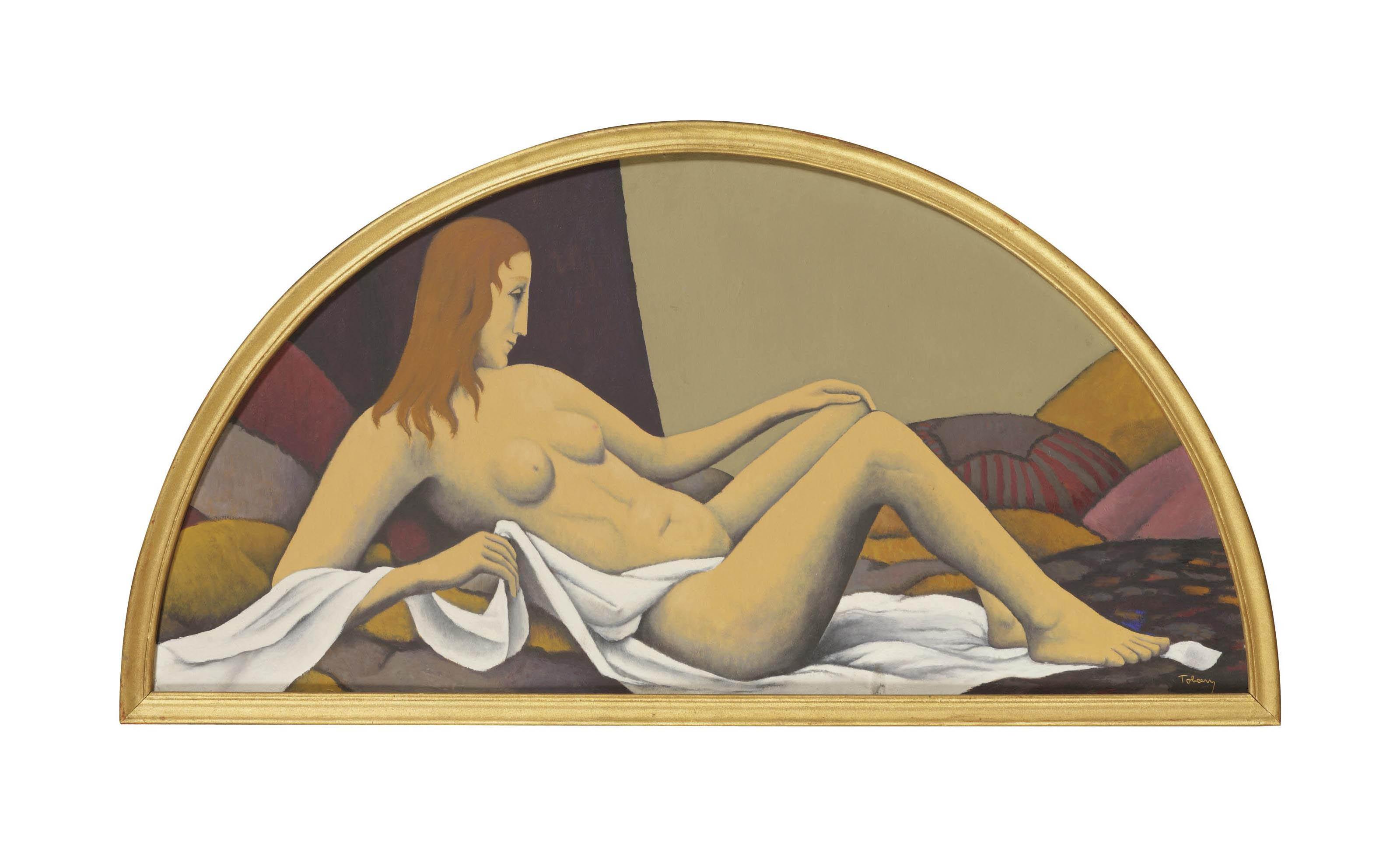 Félix Elie Tobeen - Nu allongé
