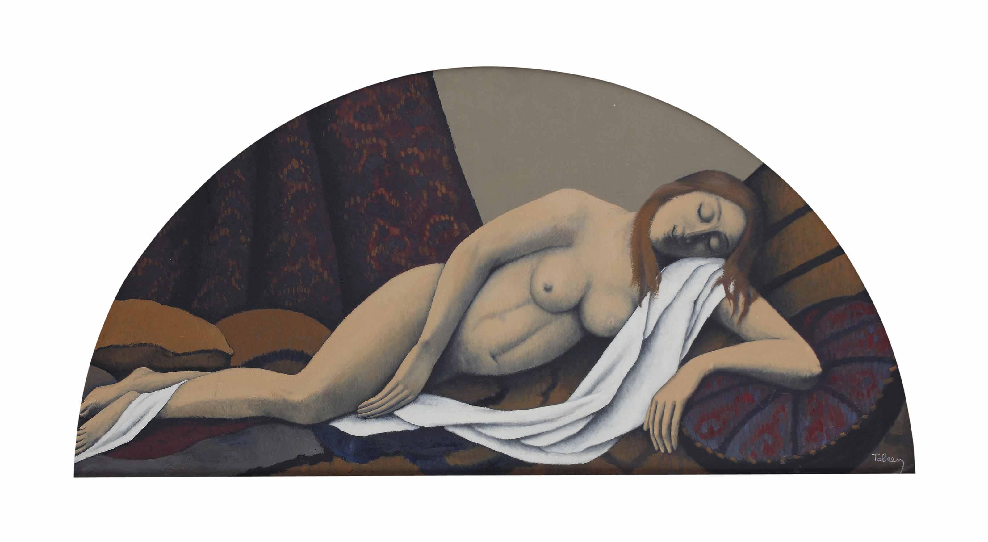 Félix Elie Tobeen - Nu couché