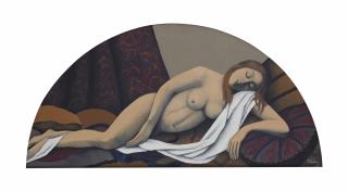 Félix Elie Tobeen - Nu couché