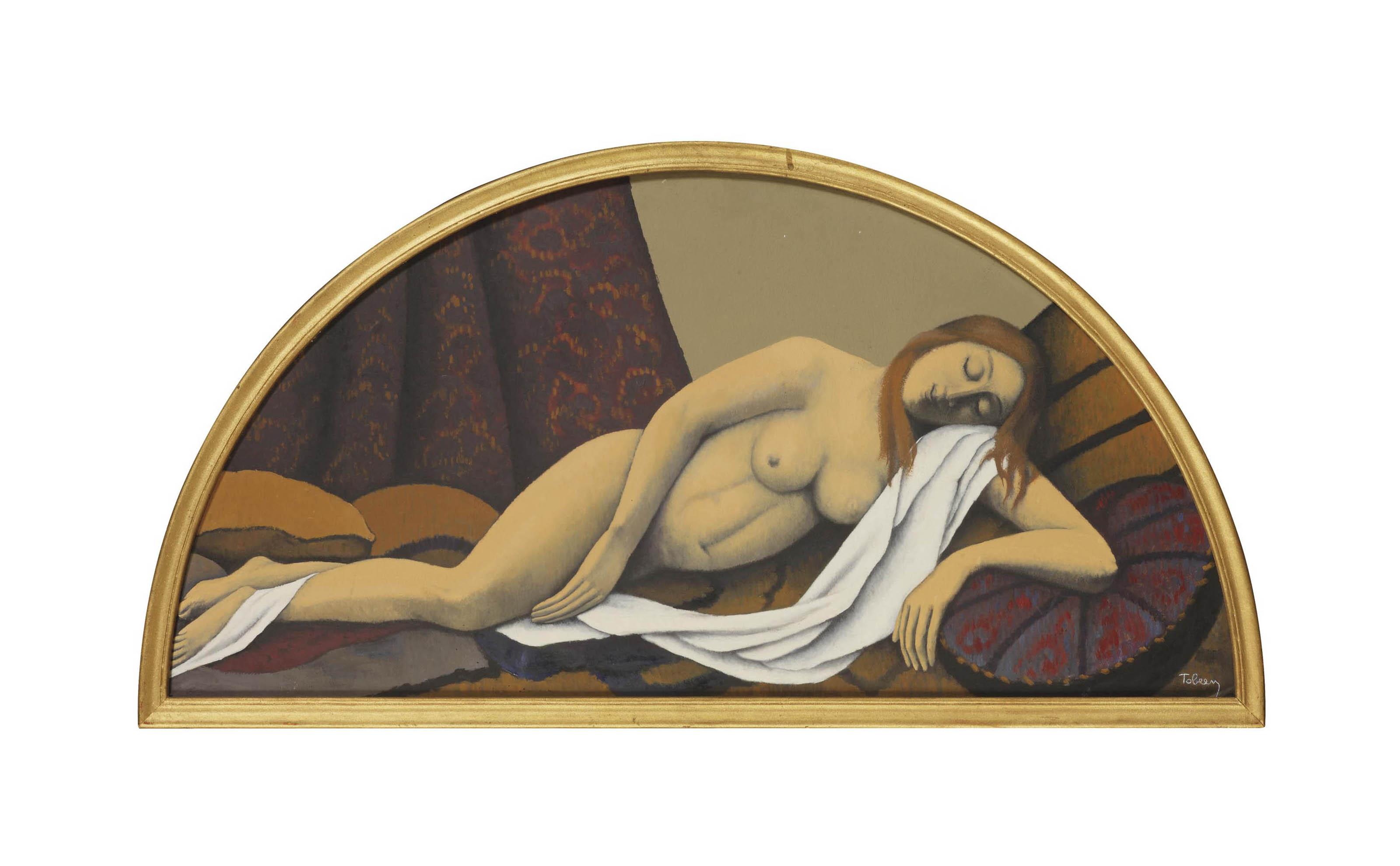 Félix Elie Tobeen - Nu couché