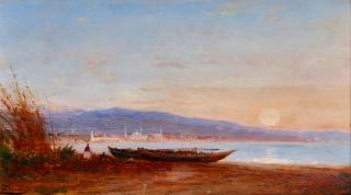 Félix François Georges Philibert Ziem - On the Bosphorus