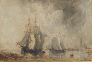 Felix Francois Philibert Georges Ziem - L\'Escaut à Anvers