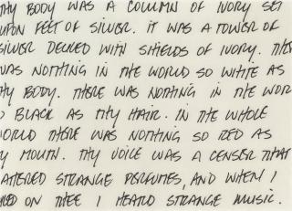 Felix Gonzalez-Torres - Untitled (Oscar Wilde) (Elger 273)