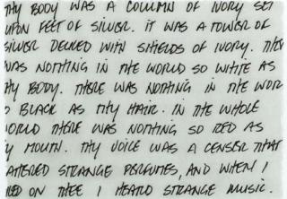 Felix Gonzalez-Torres - Untitled (Oscar Wilde) (Elger 273)