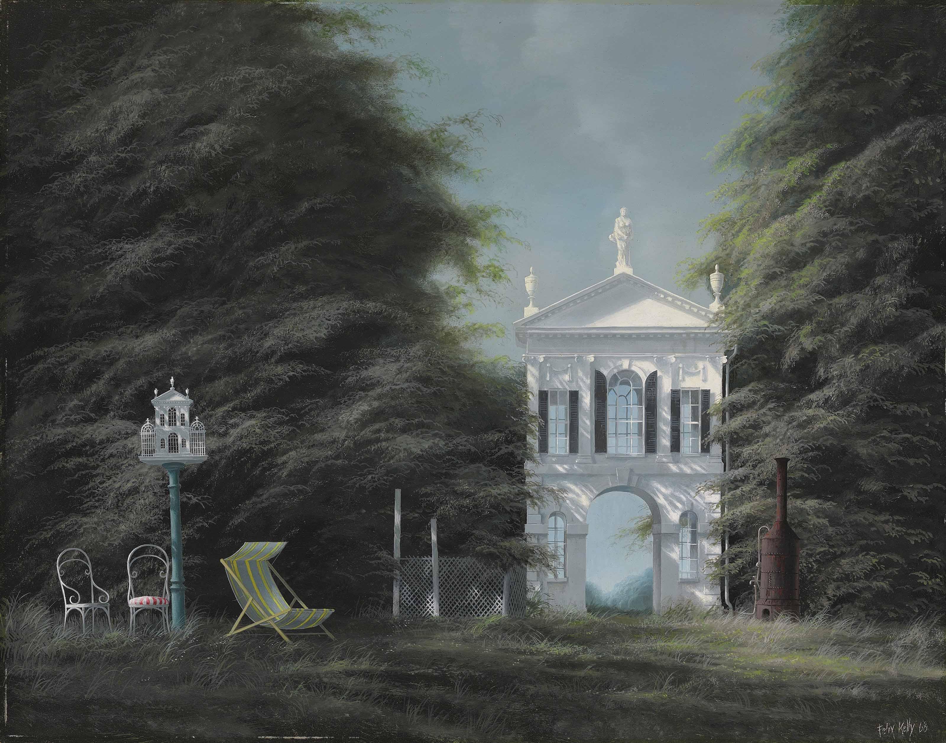 Felix Kelly - Garden House, Danvers, Mass.