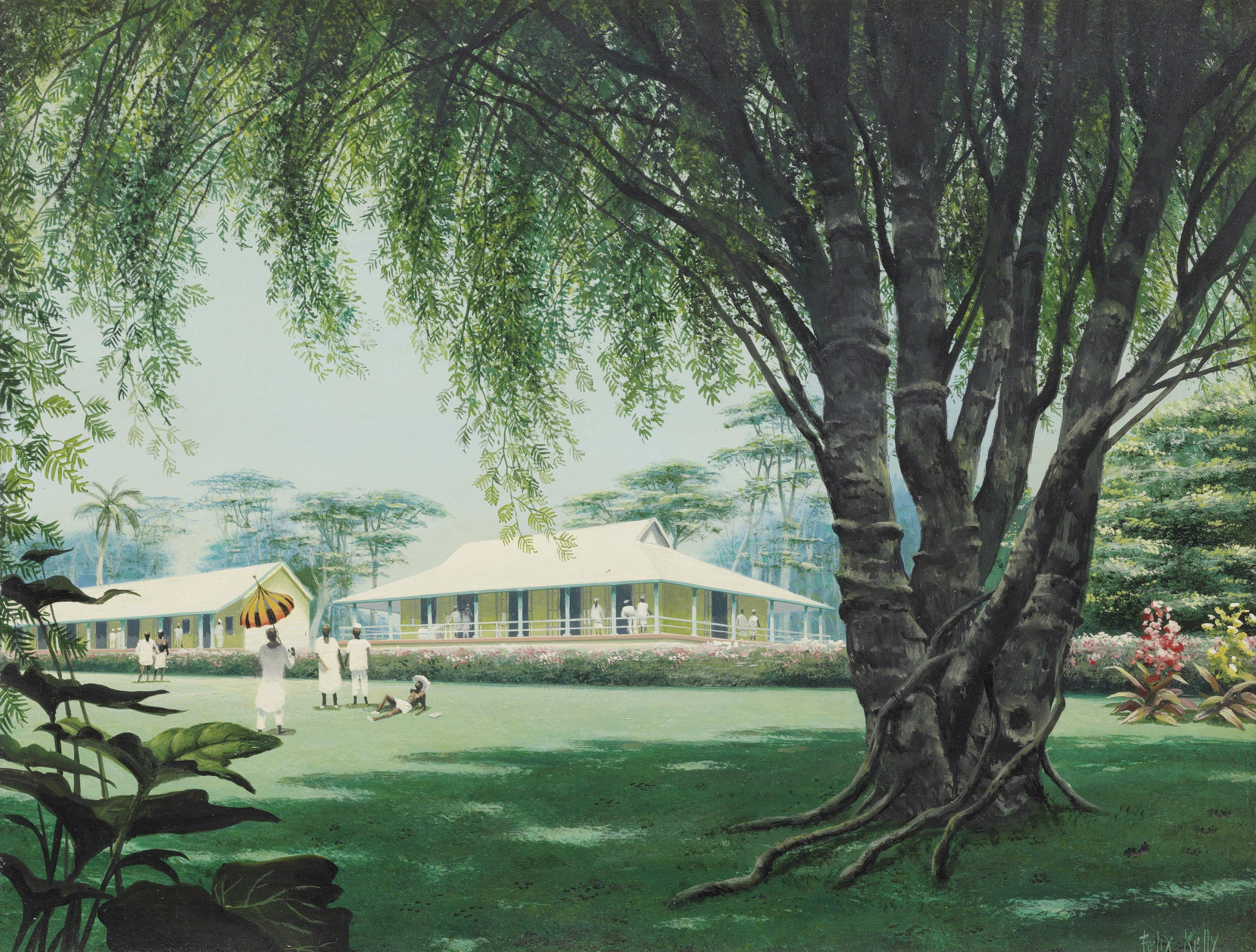 Felix Kelly - In the garden