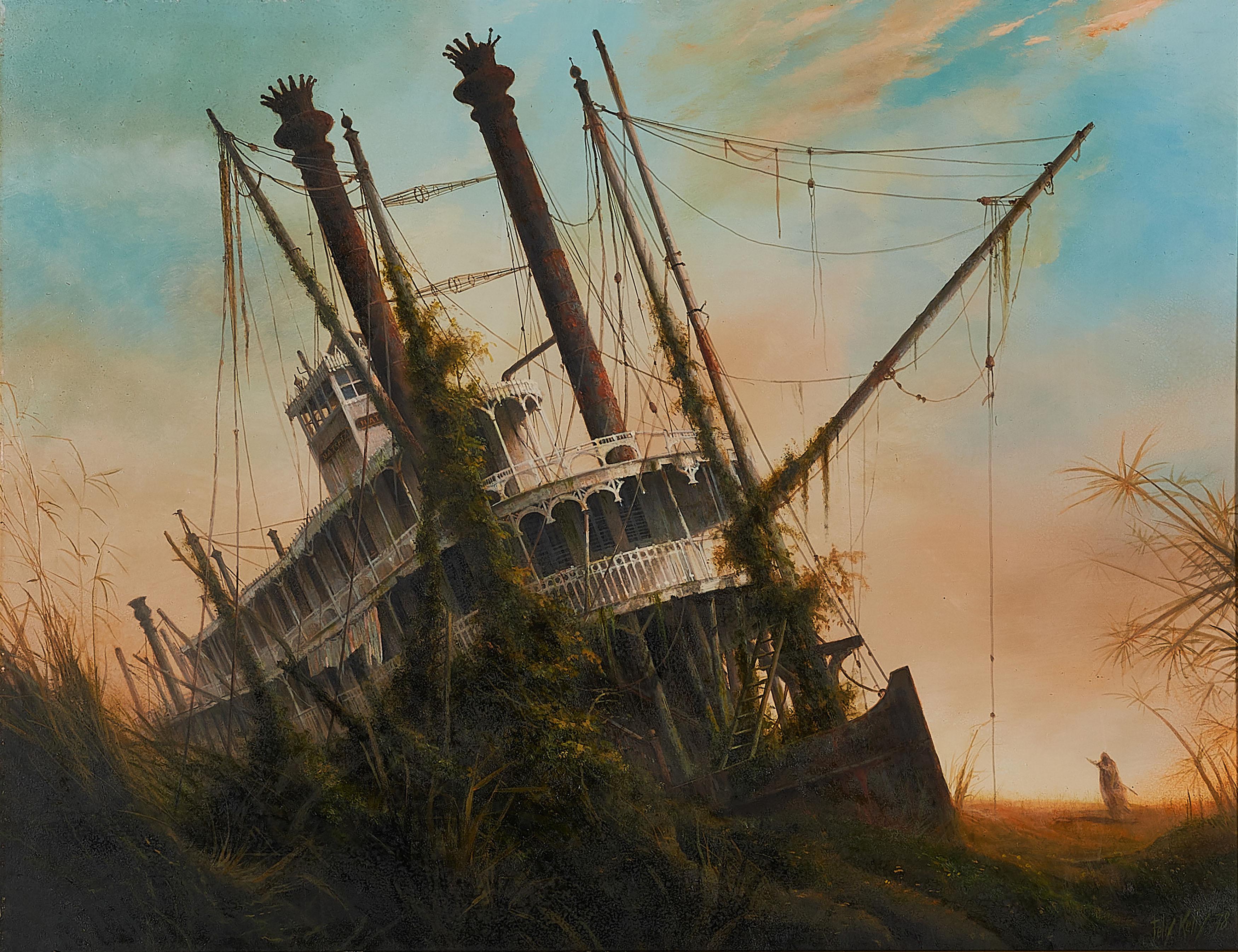 Felix Kelly - Schaufelraddampfer.