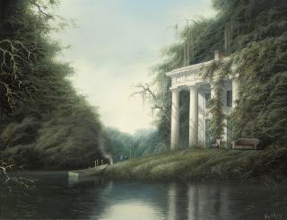 Felix Kelly - The Doric House on the Bayou