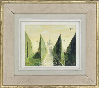 Felix Kelly - The Monument, St. Paul\'S And Nelson\'S Column