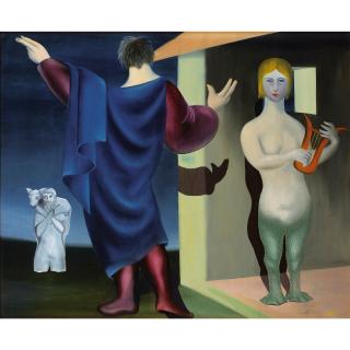 Félix Labisse - Comédiens Antiques