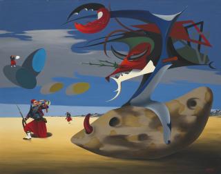 Félix Labisse - Entrée Du Corps De Bataille