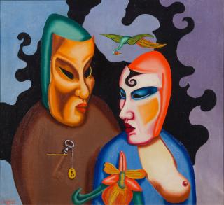 Félix Labisse - Les Amoureux