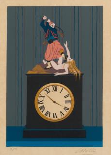 Félix Labisse - L\'horloge