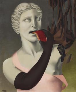 Félix Labisse - Monument Aux Atrides (La Vénus De Milo Mangeant De La Viande)