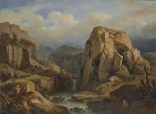 Félix Marie Ferdinand Storelli - Le Sire de Mailly partant en 1269 pour la croisade