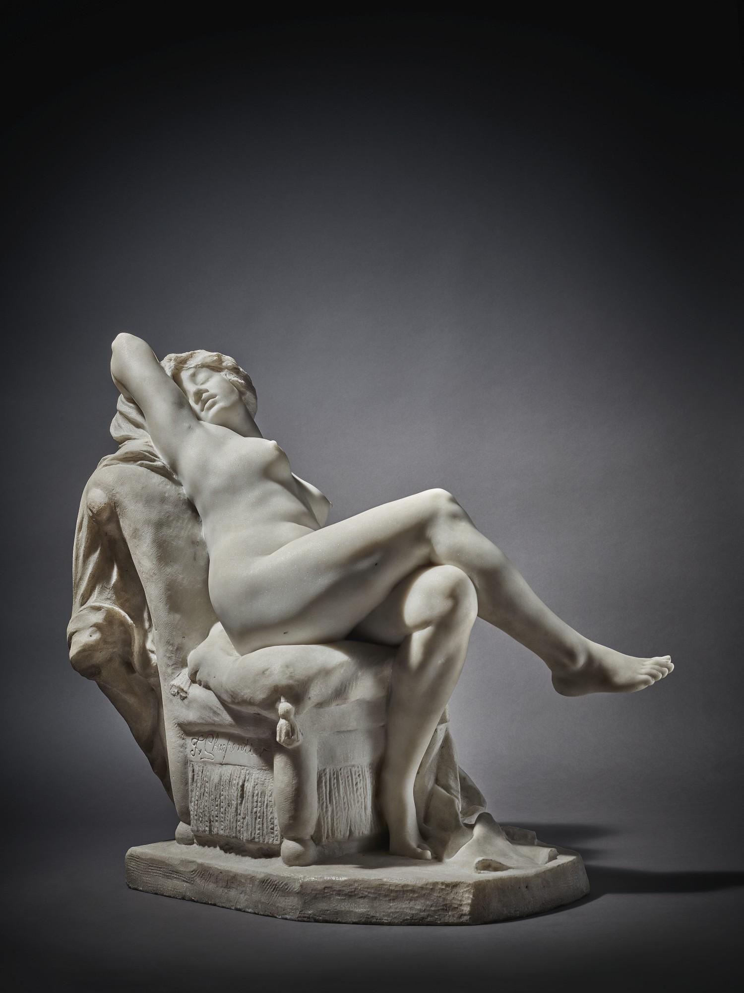 Félix-Maurice Charpentier - Reclining Nude