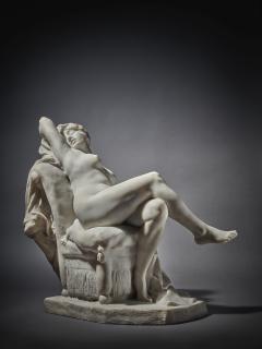 Félix-Maurice Charpentier - Reclining Nude
